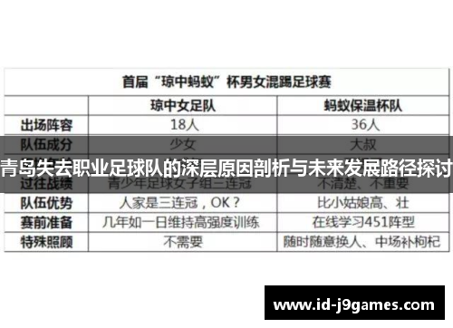 青岛失去职业足球队的深层原因剖析与未来发展路径探讨 青岛失去职业足球队的深层原因剖析与未来发展路径探讨